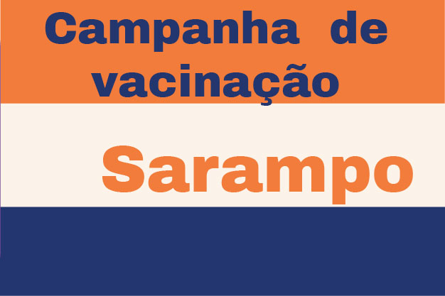 Clique para abrir o site da campanha de vacinação contra sarampo